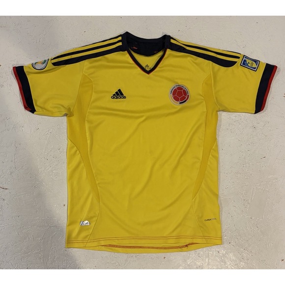 adidas Other - Adidas Colombia National Team 2014 Home Soccer Jersey Yellow Mens M World Cup